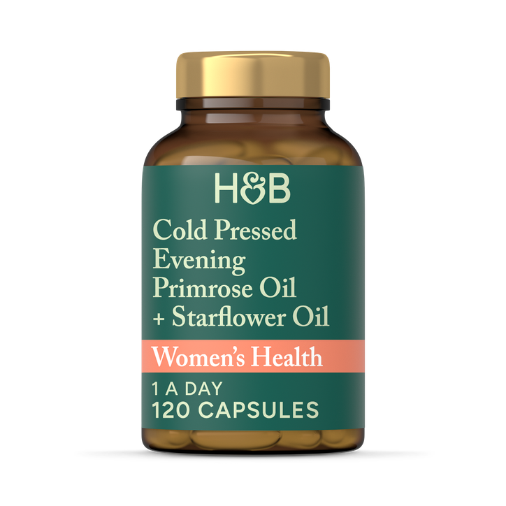 Holland & Barrett Evening Primrose & Starflower Oil 1000mg 120 Capsules